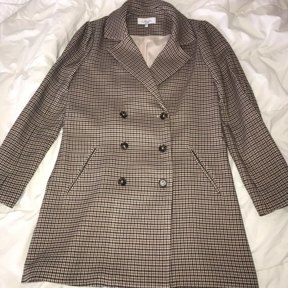 L’academie plaid overcoat